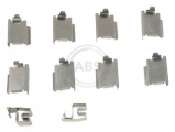 Sada příslušenství, obložení kotoučové brzdy A.B.S. 1246Q