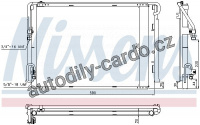 Chladič klimatizace NISSENS 940422 Chladič klimatizace NISSENS 940422