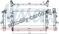 Chladič motoru NISSENS 606021