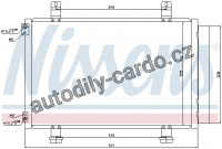 Chladič klimatizace NISSENS 940079 Chladič klimatizace NISSENS 940079