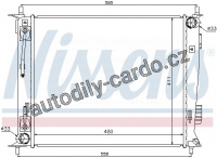 Chladič motoru NISSENS 66730 Chladič motoru NISSENS 66730
