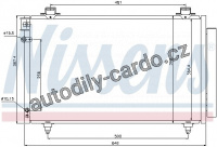 Chladič klimatizace NISSENS 940081 Chladič klimatizace NISSENS 940081