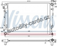 Chladič motoru NISSENS 675018