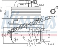 Chladič motorového oleje NISSENS 90623 Chladič motorového oleje NISSENS 90623
