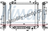 Chladič motoru NISSENS 61020A Chladič motoru NISSENS 61020A