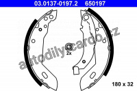 Sada brzdových čelistí ATE 03.0137-0197 (AT 650197)