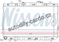 Chladič motoru NISSENS 67467