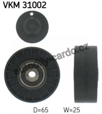 Vratná/vodící kladka, klínový žebrový řemen SKF VKM 31002