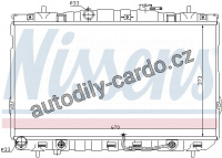 Chladič motoru NISSENS 67468