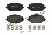 Sada brzdových destiček BREMBO P61142