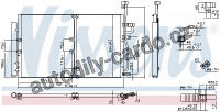 Chladič klimatizace NISSENS 94977 Chladič klimatizace NISSENS 94977