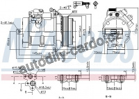 Kompresor klimatizace NISSENS 89606