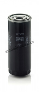 Olejový filtr MANN W735/2 (MF W735/2) - AUDI Olejový filtr MANN W735/2 (MF W735/2) - AUDI
