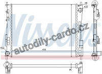 Chladič motoru NISSENS 67285 Chladič motoru NISSENS 67285