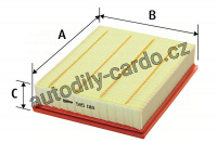 Vzduchový filtr VALEO 585018