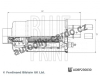 Palivový filtr BLUE PRINT ADBP230030