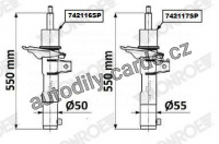 Tlumič pérování MONROE (MO 742117SP)
