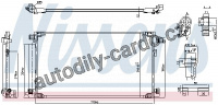 Chladič klimatizace NISSENS 941071 Chladič klimatizace NISSENS 941071