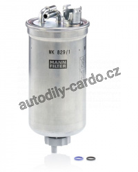 Palivový filtr MANN WK829/1X (MF WK829/1X) - SEAT Palivový filtr MANN WK829/1X (MF WK829/1X) - SEAT