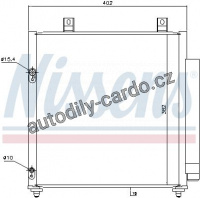 Chladič klimatizace NISSENS 940447 Chladič klimatizace NISSENS 940447