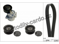 Sada žebrovaných klinových řemenů INA (IN 529011510)