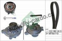 Sada rozvodového řemene s vodní pumpou INA (IN 530017531)