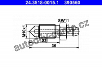 Odvzdušňovací šroub/ventil ATE 24.3518-0015 (AT 390560) Odvzdušňovací šroub/ventil ATE 24.3518-0015 (AT 390560)