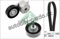 Sada žebrovaných klínových řemenů INA (IN 529021810) Sada žebrovaných klínových řemenů INA (IN 529021810)