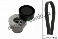 Sada žebrovaných klínových řemenů INA (IN 529000910)