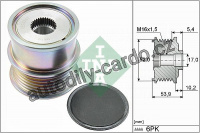 Alternátorová volnoběžka (předstihová spojka) INA (IN 535027910)