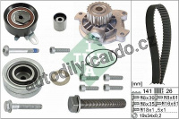 Sada rozvodového řemene s vodní pumpou INA (IN 530048230) Sada rozvodového řemene s vodní pumpou INA (IN 530048230)