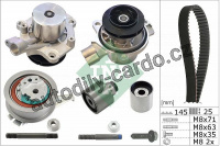 Sada rozvodového řemene s vodní pumpou INA 530069931