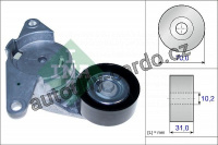 Napínač, ozubený řemen INA (IN 534044110)