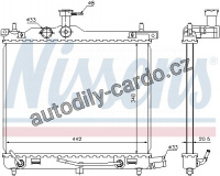 Chladič motoru NISSENS 67547