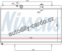 Chladič motoru NISSENS 61271