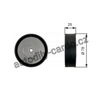Vratná/vodící kladka, klínový žebrový řemen GATES T36450