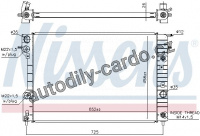 Chladič motoru NISSENS 63072A