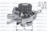 Vodní pumpa DOLZ A180 - AUDI Vodní pumpa DOLZ A180 - AUDI