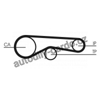 Sada rozvodového řemene CONTINENTAL CTAM CT1118K1