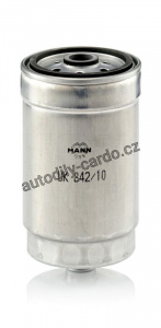Palivový filtr MANN WK842/10 (MF WK842/10) - FIAT, LANCIA Palivový filtr MANN WK842/10 (MF WK842/10) - FIAT, LANCIA