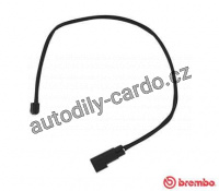 Výstražný kontakt, opotřebení obložení Brembo A00505