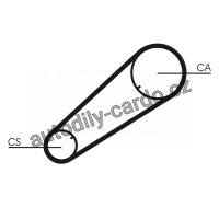 Rozvodový řemen CONTINENTAL CTAM CT1004