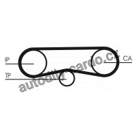 Rozvodový řemen CONTINENTAL CTAM CT1018