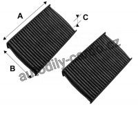 Kabinový filtr Valeo 715557