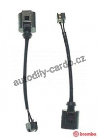 Výstražný kontakt, opotřebení obložení BREMBO A00452