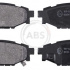 Sada brzdových destiček ABS (37499)