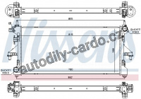 Chladič motoru NISSENS 617879