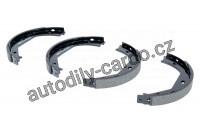 Sada brzdových čelistí pro parkovací brzdu ATE 03.0137-0305 (AT 650305) - BMW