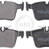 Sada brzdových destiček A.B.S 35073