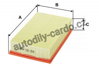 Vzduchový filtr VALEO 585068